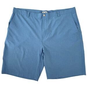 Peter Millar Performance Stretch Shorts in Lake Blue Men's 46R